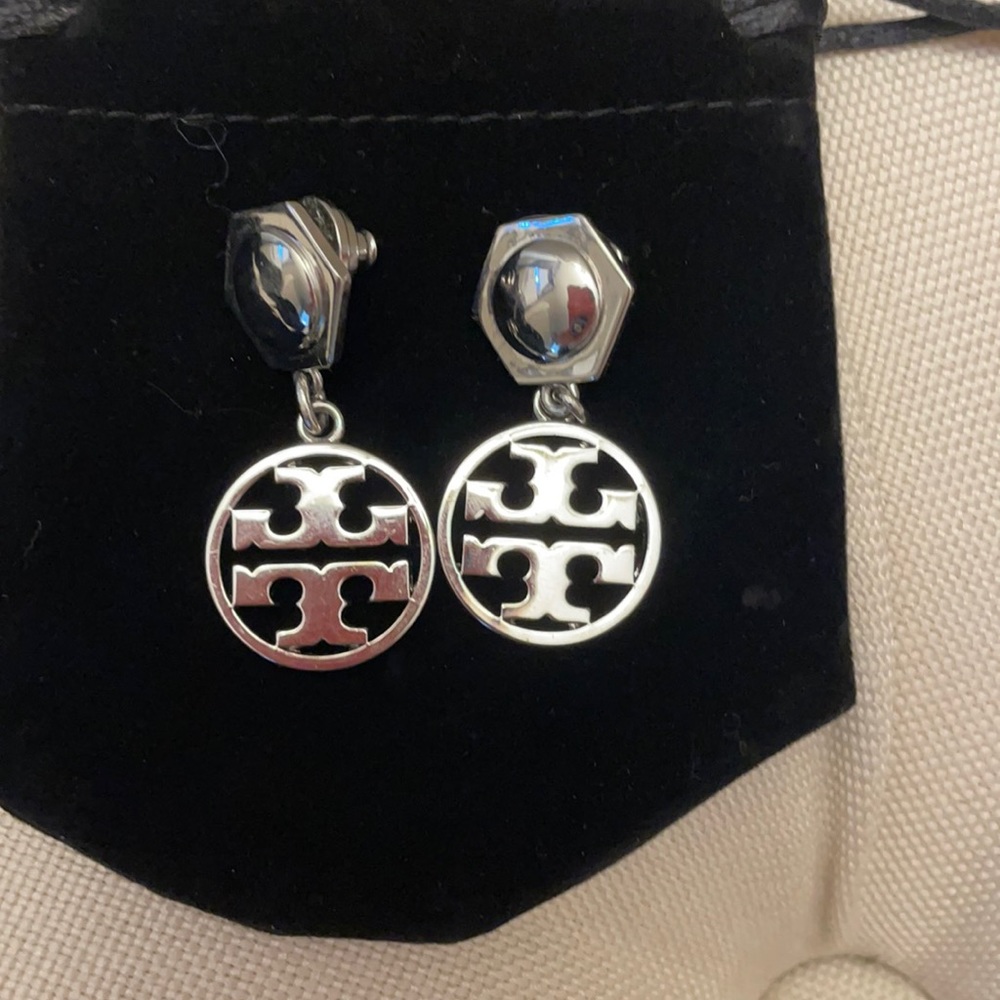 Tory Burch silver earrings